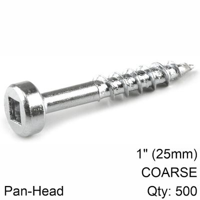 KREG Zinc Pocket Hole Screws 25mm 1.00